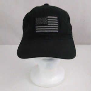 Academy Sports & Outdoors Black Flag Design Embroidered Adjustable Baseball Cap